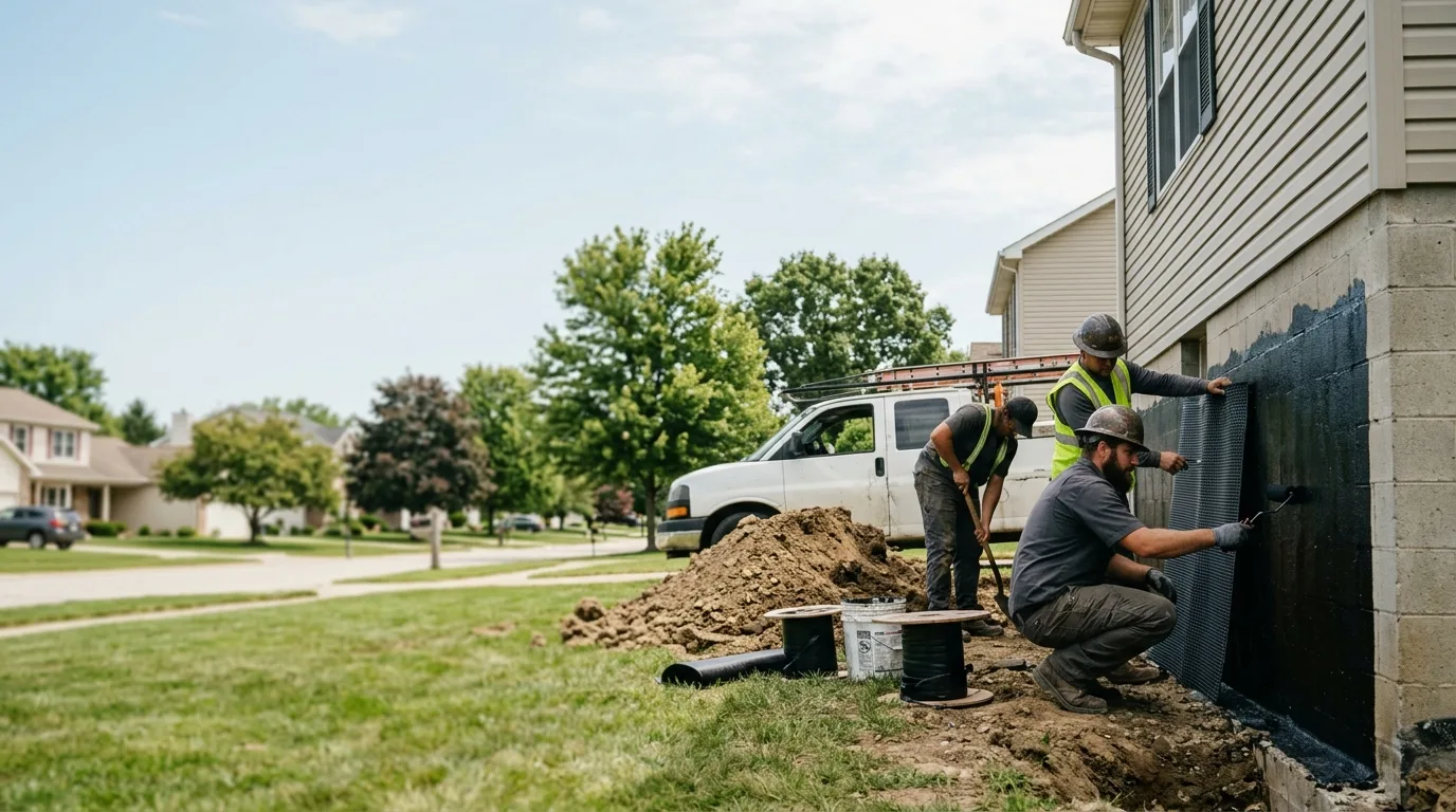 Basement Waterproofing in East Liverpool, OH near me